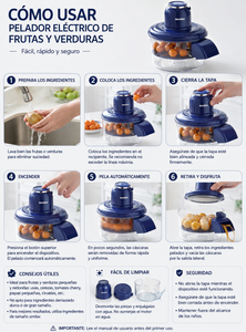 Pelador de Frutas y Verduras 🥕🍎